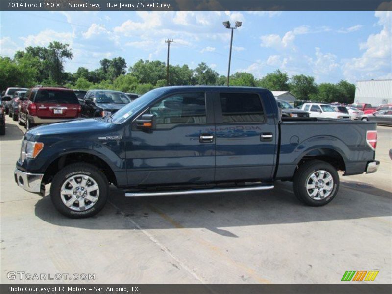 Blue Jeans / Steel Grey 2014 Ford F150 XLT SuperCrew