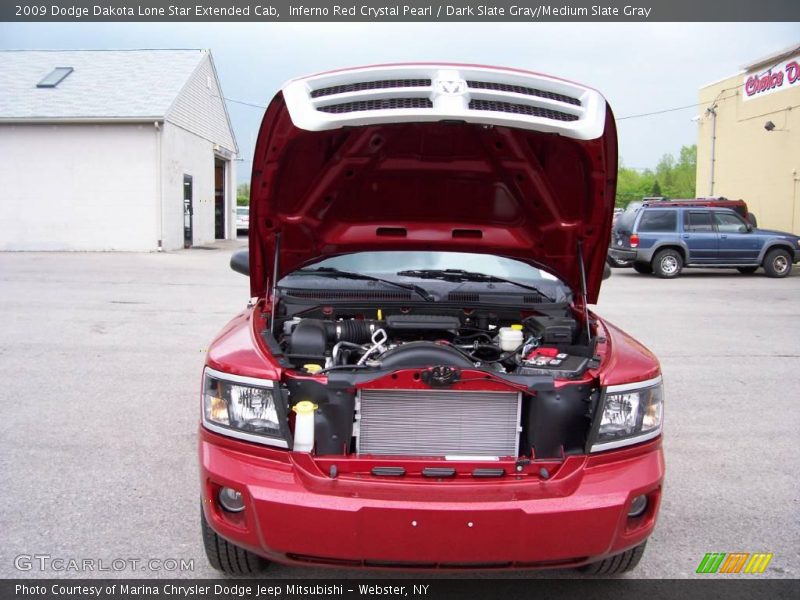 Inferno Red Crystal Pearl / Dark Slate Gray/Medium Slate Gray 2009 Dodge Dakota Lone Star Extended Cab