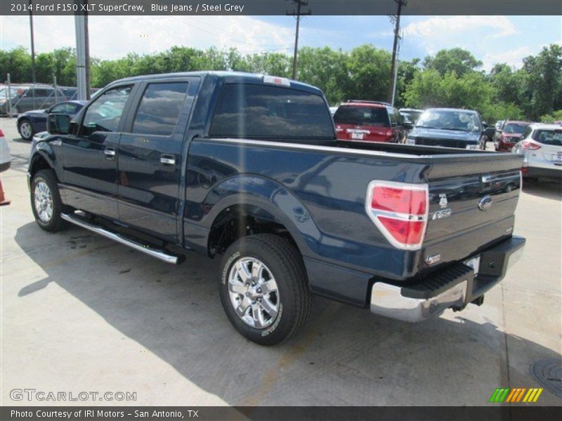 Blue Jeans / Steel Grey 2014 Ford F150 XLT SuperCrew