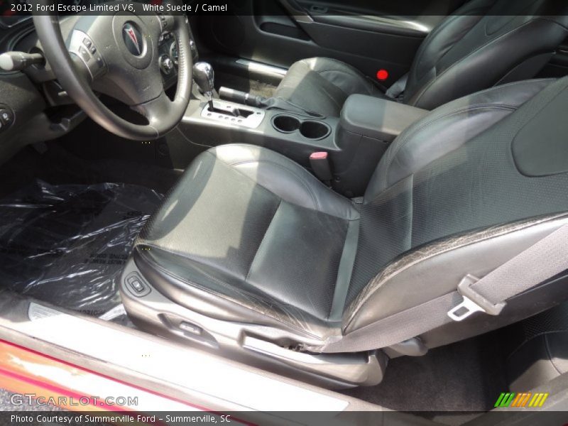 White Suede / Camel 2012 Ford Escape Limited V6
