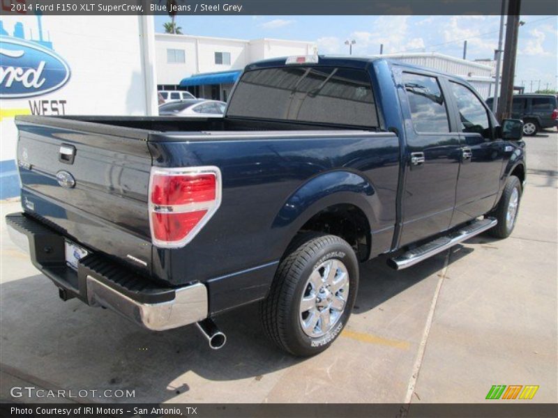 Blue Jeans / Steel Grey 2014 Ford F150 XLT SuperCrew