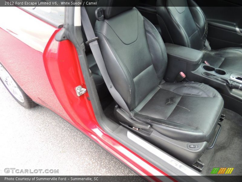 White Suede / Camel 2012 Ford Escape Limited V6