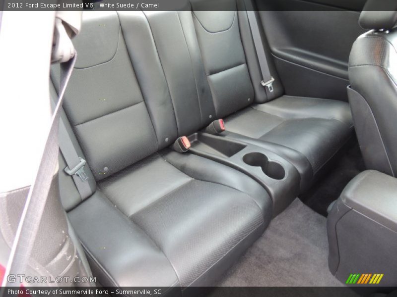 White Suede / Camel 2012 Ford Escape Limited V6