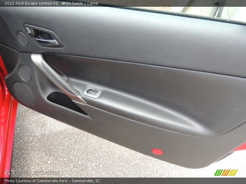 White Suede / Camel 2012 Ford Escape Limited V6