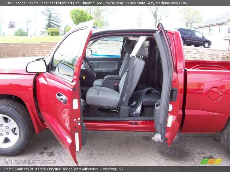 Inferno Red Crystal Pearl / Dark Slate Gray/Medium Slate Gray 2009 Dodge Dakota Lone Star Extended Cab