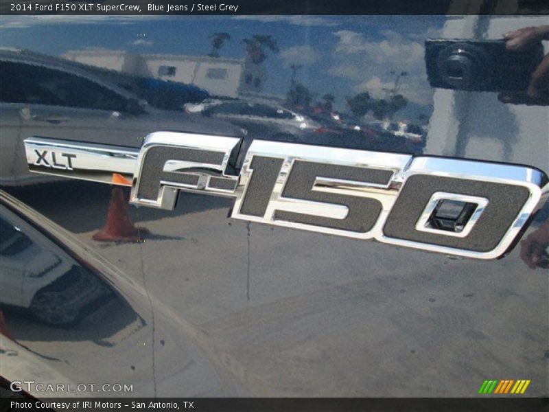 Blue Jeans / Steel Grey 2014 Ford F150 XLT SuperCrew