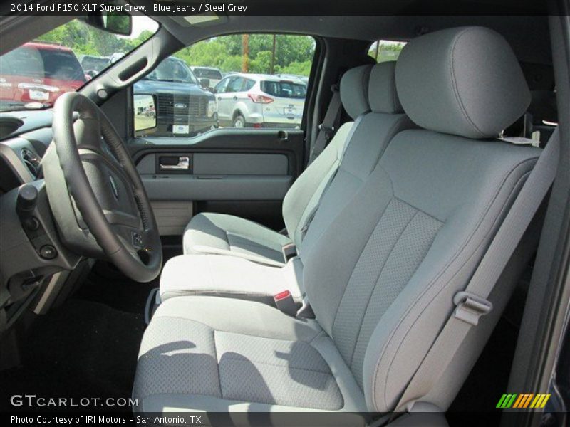 Blue Jeans / Steel Grey 2014 Ford F150 XLT SuperCrew