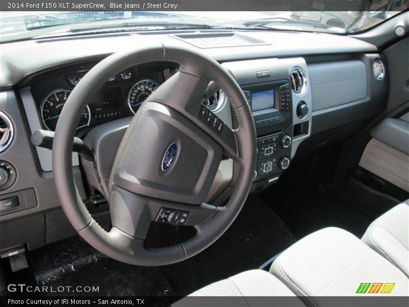 Blue Jeans / Steel Grey 2014 Ford F150 XLT SuperCrew