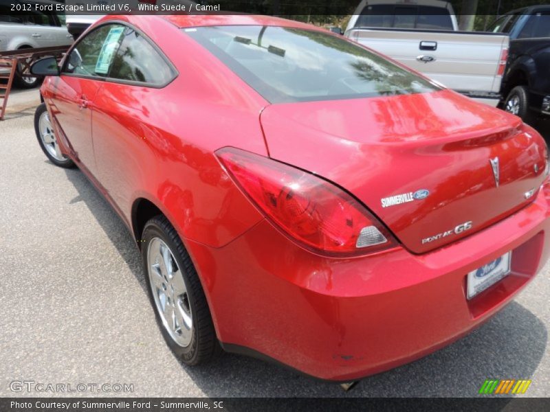 White Suede / Camel 2012 Ford Escape Limited V6