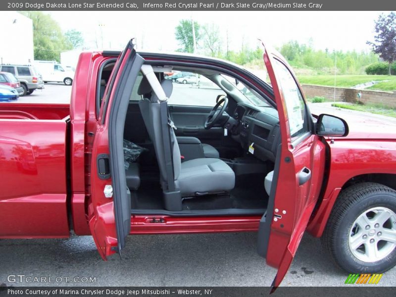 Inferno Red Crystal Pearl / Dark Slate Gray/Medium Slate Gray 2009 Dodge Dakota Lone Star Extended Cab