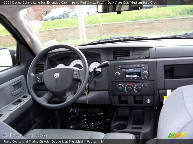 Inferno Red Crystal Pearl / Dark Slate Gray/Medium Slate Gray 2009 Dodge Dakota Lone Star Extended Cab