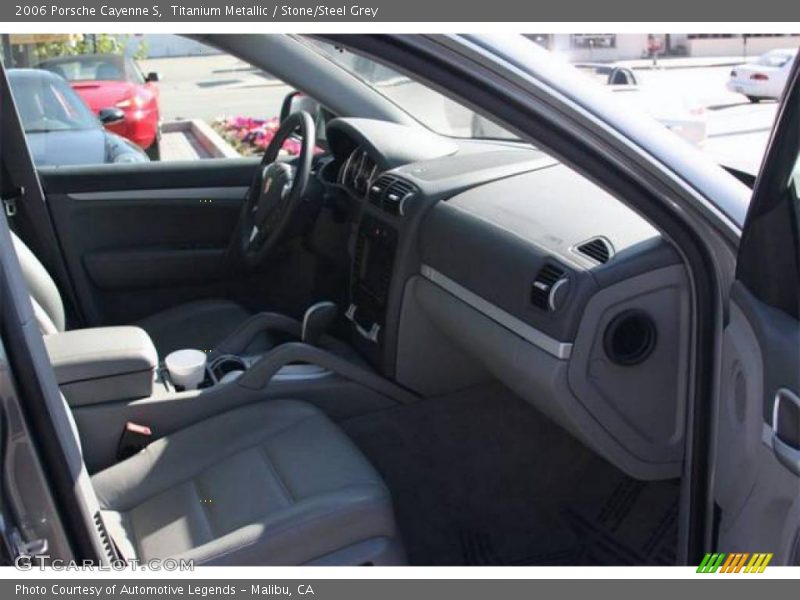 Titanium Metallic / Stone/Steel Grey 2006 Porsche Cayenne S