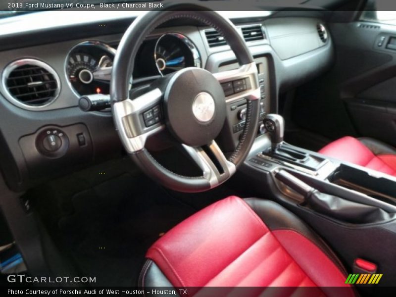 Black / Charcoal Black 2013 Ford Mustang V6 Coupe