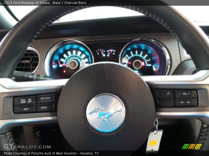 Black / Charcoal Black 2013 Ford Mustang V6 Coupe