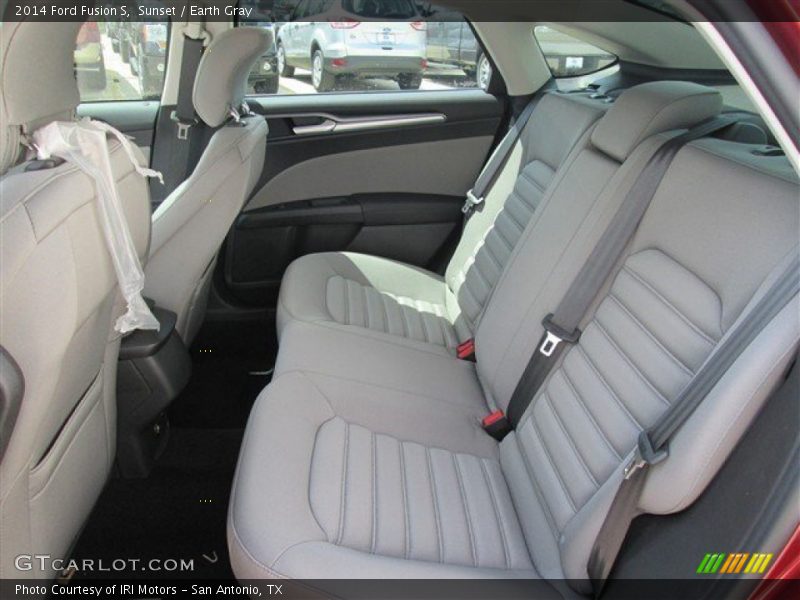 Sunset / Earth Gray 2014 Ford Fusion S