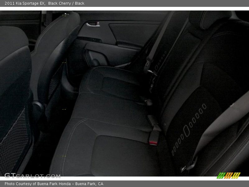 Black Cherry / Black 2011 Kia Sportage EX