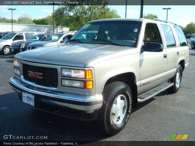 Pewter Metallic / Neutral 1999 GMC Yukon SLT 4x4