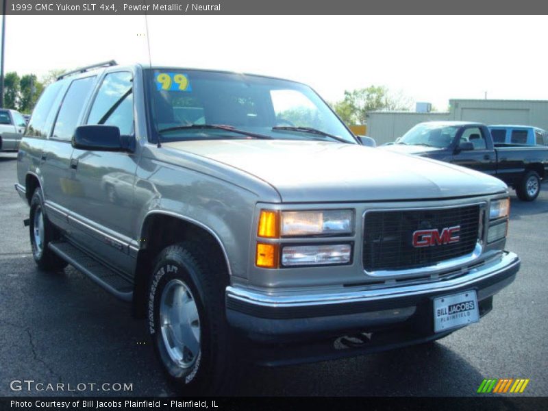 Pewter Metallic / Neutral 1999 GMC Yukon SLT 4x4