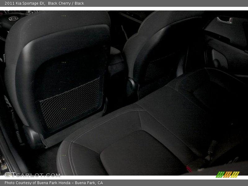 Black Cherry / Black 2011 Kia Sportage EX