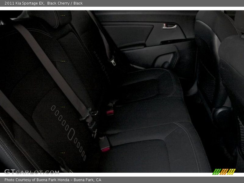 Black Cherry / Black 2011 Kia Sportage EX