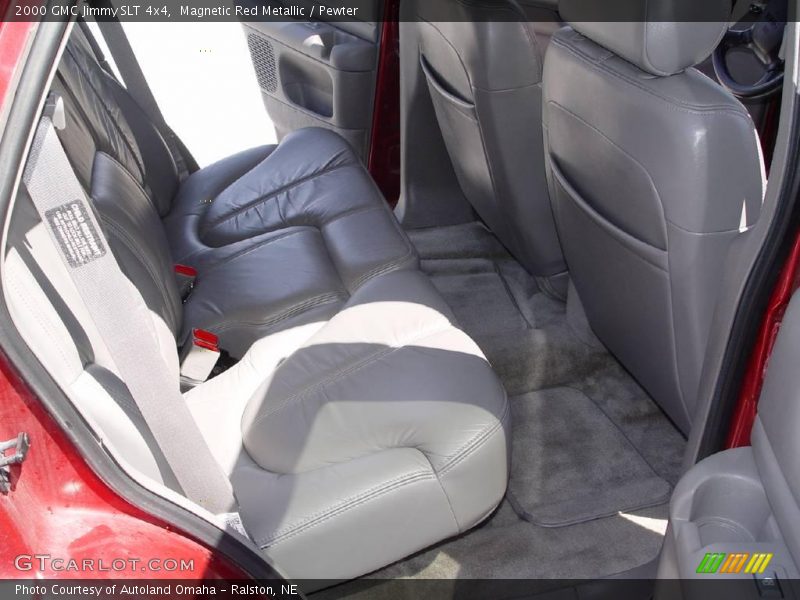 Magnetic Red Metallic / Pewter 2000 GMC Jimmy SLT 4x4