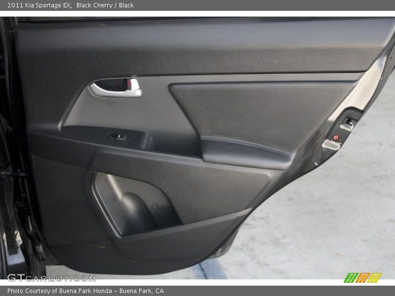 Black Cherry / Black 2011 Kia Sportage EX