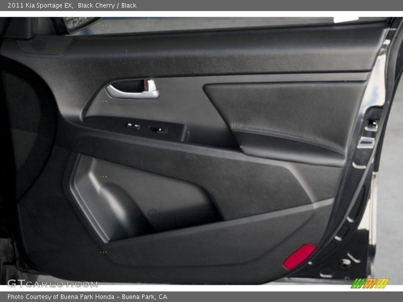 Black Cherry / Black 2011 Kia Sportage EX