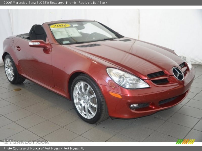 Front 3/4 View of 2006 SLK 350 Roadster
