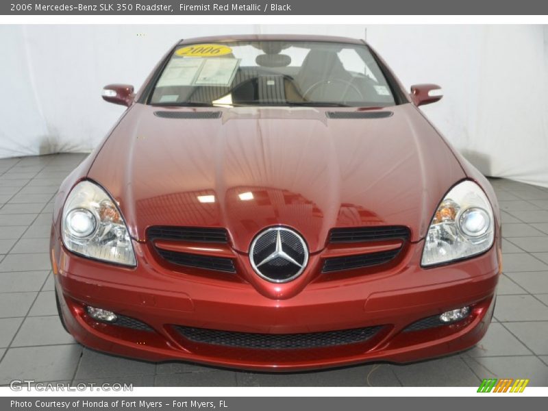  2006 SLK 350 Roadster Firemist Red Metallic