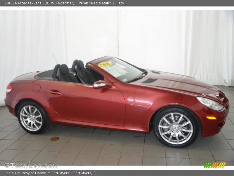  2006 SLK 350 Roadster Firemist Red Metallic