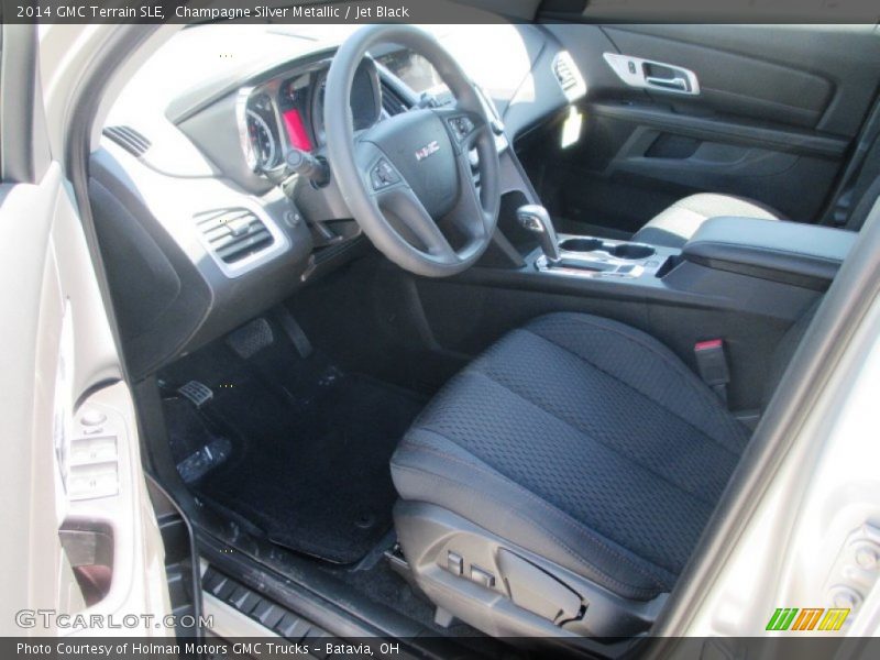 Champagne Silver Metallic / Jet Black 2014 GMC Terrain SLE
