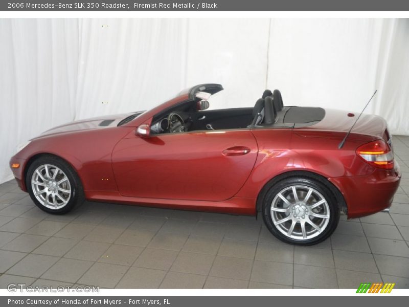  2006 SLK 350 Roadster Firemist Red Metallic