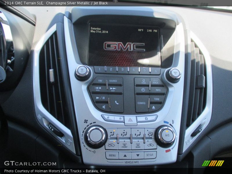Champagne Silver Metallic / Jet Black 2014 GMC Terrain SLE