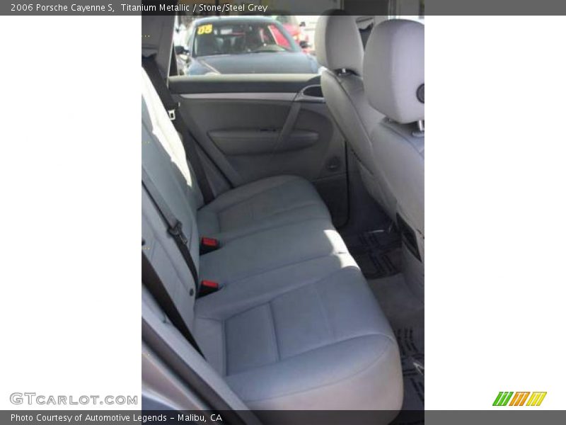 Titanium Metallic / Stone/Steel Grey 2006 Porsche Cayenne S