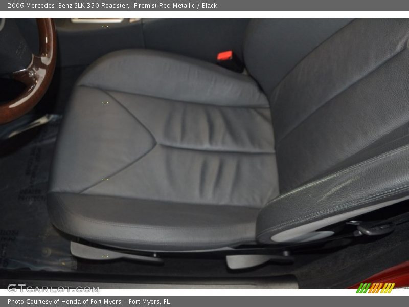Front Seat of 2006 SLK 350 Roadster