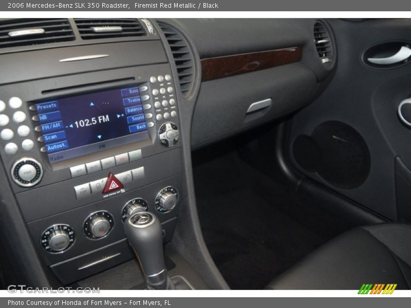 Dashboard of 2006 SLK 350 Roadster