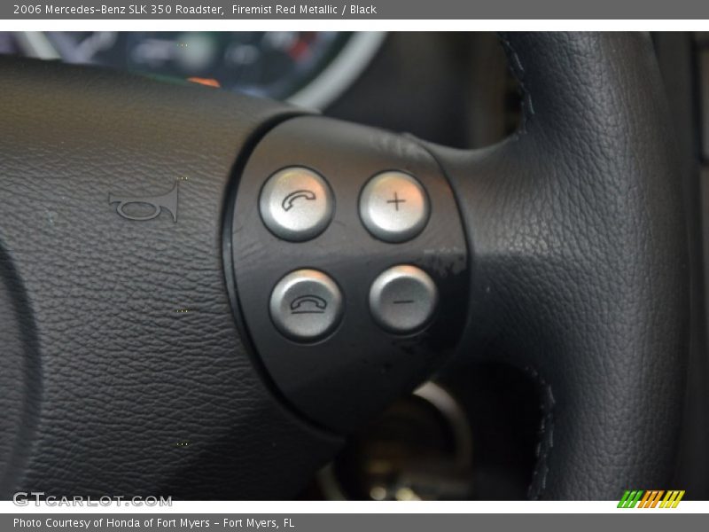 Controls of 2006 SLK 350 Roadster