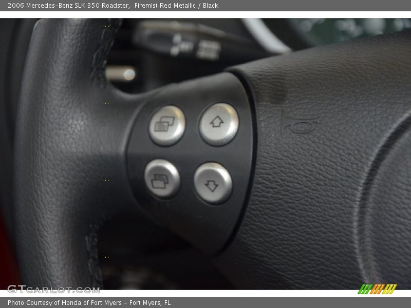 Controls of 2006 SLK 350 Roadster