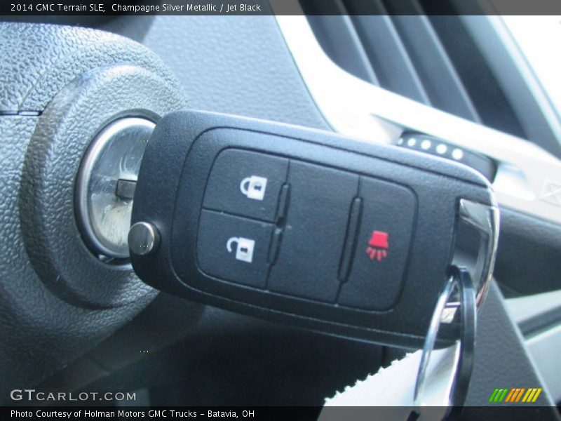Champagne Silver Metallic / Jet Black 2014 GMC Terrain SLE
