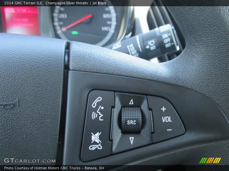 Champagne Silver Metallic / Jet Black 2014 GMC Terrain SLE