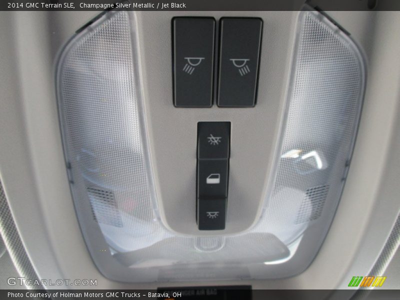 Champagne Silver Metallic / Jet Black 2014 GMC Terrain SLE