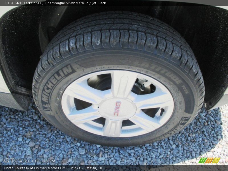 Champagne Silver Metallic / Jet Black 2014 GMC Terrain SLE
