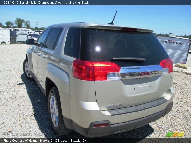 Champagne Silver Metallic / Jet Black 2014 GMC Terrain SLE