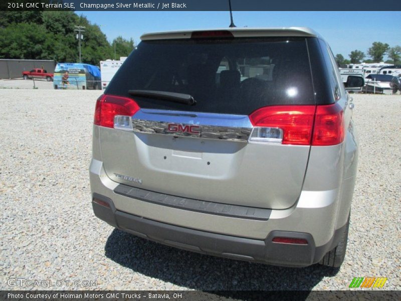 Champagne Silver Metallic / Jet Black 2014 GMC Terrain SLE