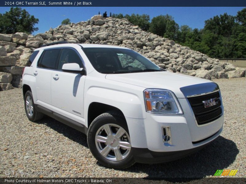 Summit White / Jet Black 2014 GMC Terrain SLE
