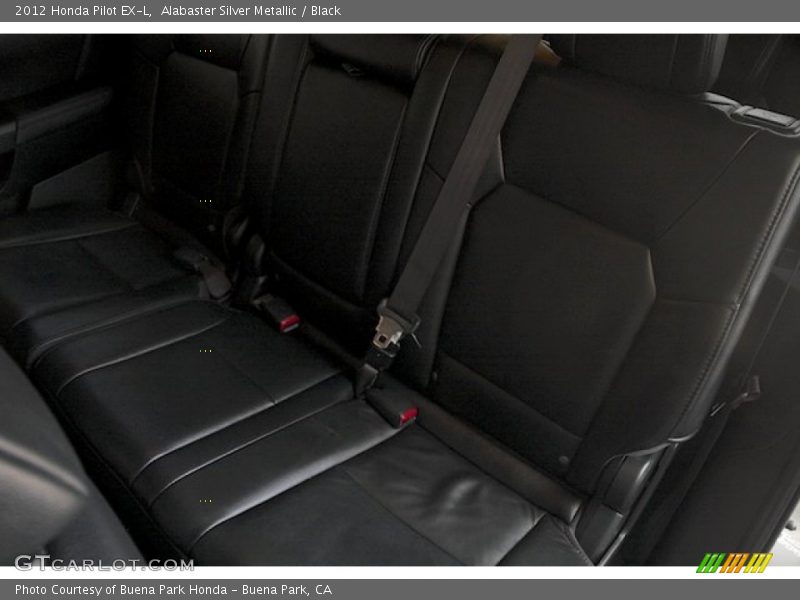 Alabaster Silver Metallic / Black 2012 Honda Pilot EX-L
