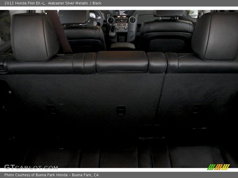 Alabaster Silver Metallic / Black 2012 Honda Pilot EX-L