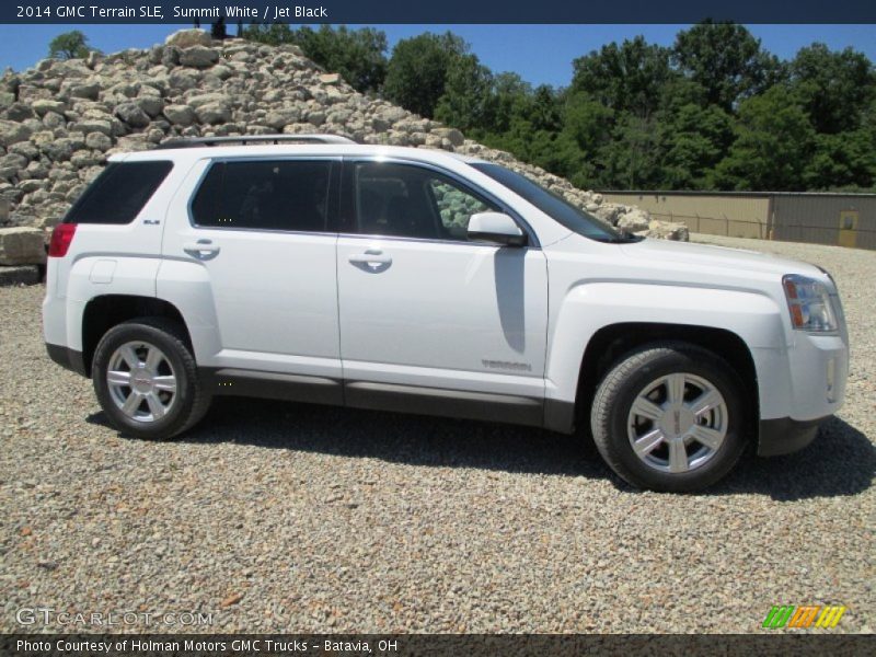 Summit White / Jet Black 2014 GMC Terrain SLE