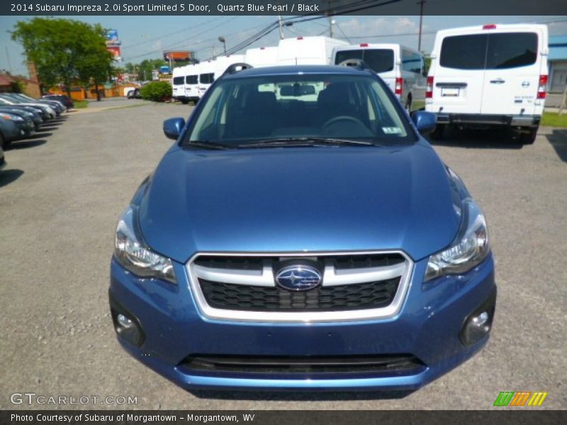 Quartz Blue Pearl / Black 2014 Subaru Impreza 2.0i Sport Limited 5 Door