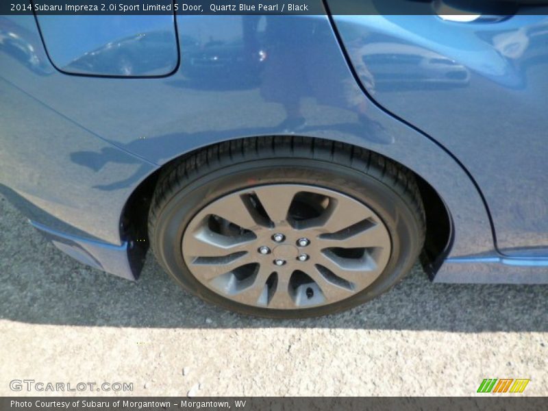 Quartz Blue Pearl / Black 2014 Subaru Impreza 2.0i Sport Limited 5 Door